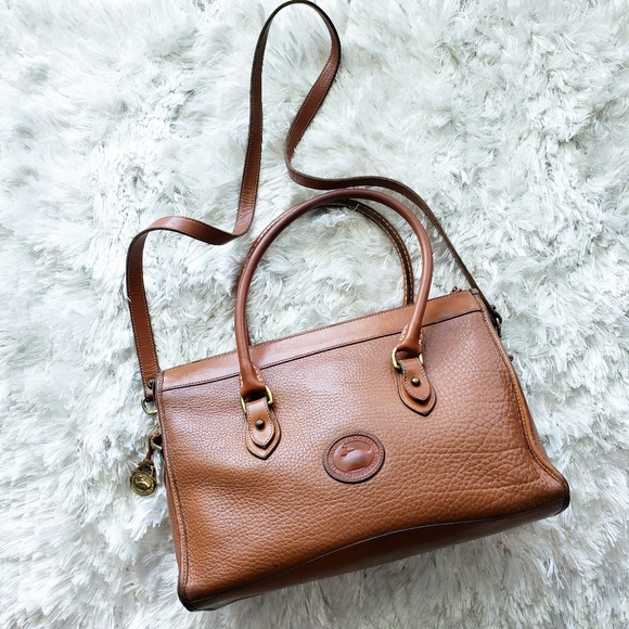 Dooney & Bourke Handbags - Vintage Dooney & Bourke Leather Crossbody Handbag